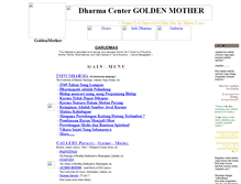 Tablet Screenshot of garudamas.goldenmother.org
